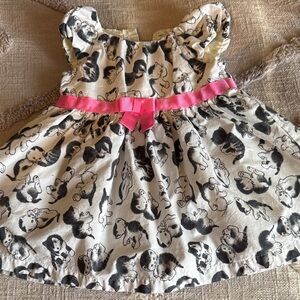 Little golden book moments 12 months,
Baby kittens and pink ribbon lined dress